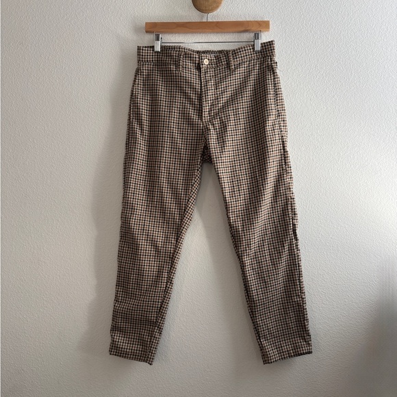 BANKS JOURNAL Downtown Pant Gingham Check - Picture 1 of 8